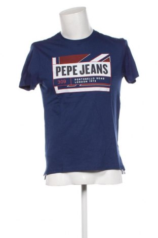 Herren T-Shirt Pepe Jeans, Größe S, Farbe Blau, Preis 25,98 €