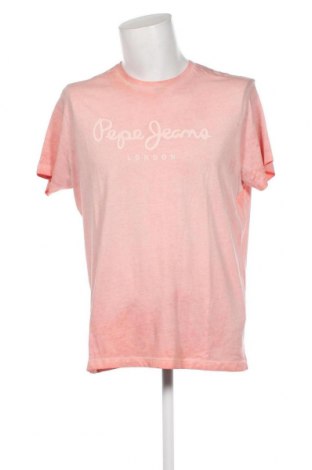 Herren T-Shirt Pepe Jeans, Größe XL, Farbe Rosa, Preis 28,87 €