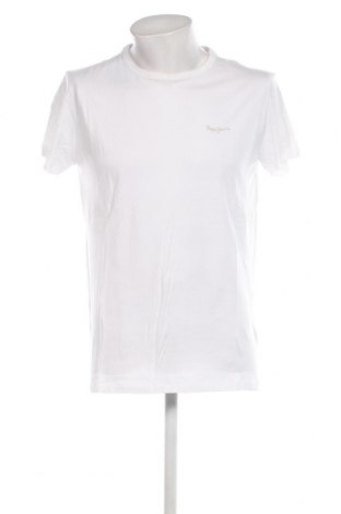 Męski T-shirt Pepe Jeans, Rozmiar XL, Kolor Biały, Cena 119,42 zł