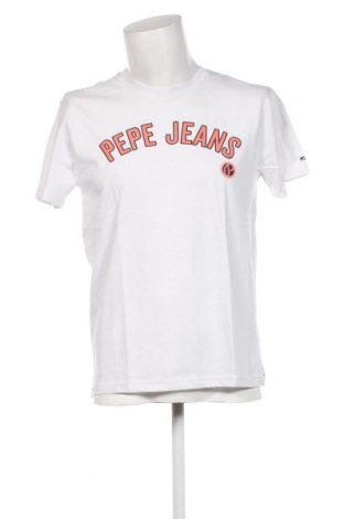 Pánske tričko  Pepe Jeans, Veľkosť M, Farba Biela, Cena  25,98 €