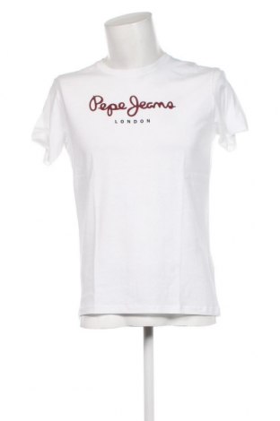 Herren T-Shirt Pepe Jeans, Größe S, Farbe Weiß, Preis 24,54 €