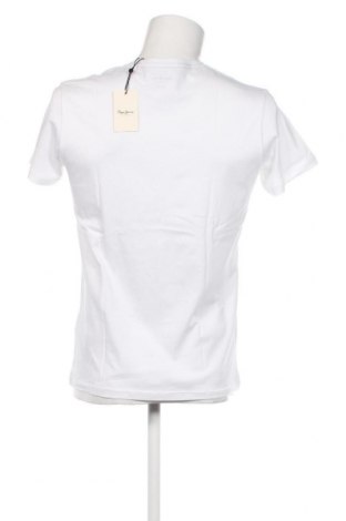 Herren T-Shirt Pepe Jeans, Größe S, Farbe Weiß, Preis 28,87 €