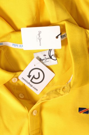 Herren T-Shirt Pepe Jeans, Größe S, Farbe Gelb, Preis 23,10 €