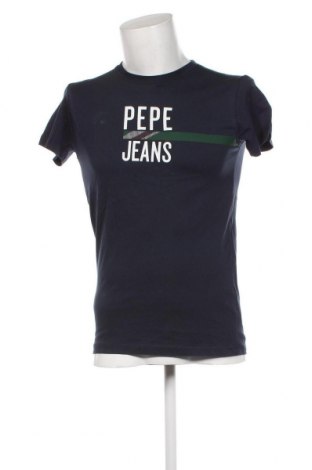 Herren T-Shirt Pepe Jeans, Größe S, Farbe Blau, Preis 24,54 €