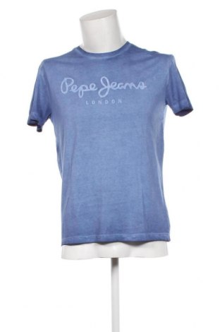 Herren T-Shirt Pepe Jeans, Größe S, Farbe Blau, Preis 28,87 €