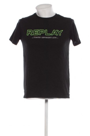 Мъжка тениска Replay, Размер M, Цвят Черен, Цена 34,00 лв.
