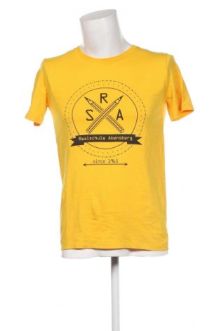 Ανδρικό t-shirt STANLEY/STELLA, Μέγεθος S, Χρώμα Κίτρινο, Τιμή 5,63 €