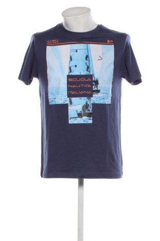 Ανδρικό t-shirt Scuola Nautica Italiana, Μέγεθος M, Χρώμα Μπλέ, Τιμή 19,28 €