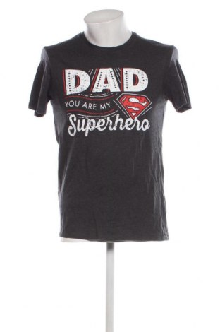 Мъжка тениска Superman, Размер M, Цвят Сив, Цена 12,60 лв.