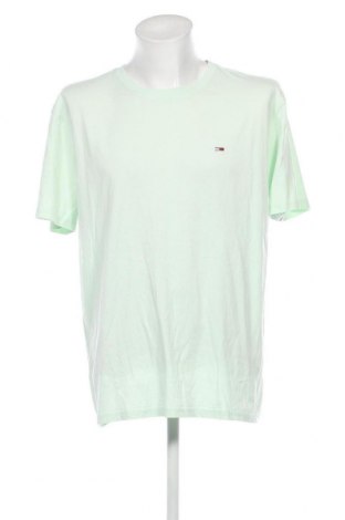 Ανδρικό t-shirt Tommy Jeans, Μέγεθος XXL, Χρώμα Πράσινο, Τιμή 37,11 €
