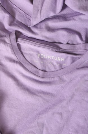 Ανδρικό t-shirt Your Turn, Μέγεθος M, Χρώμα Βιολετί, Τιμή 15,98 €