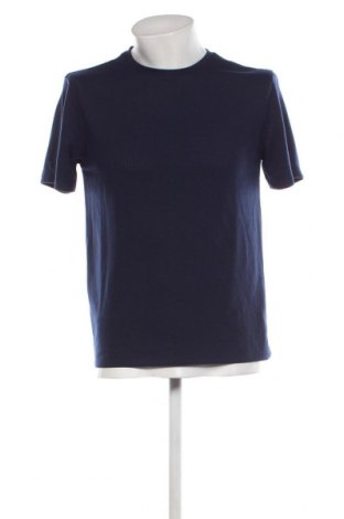 Мъжка тениска Zara, Размер S, Цвят Син, Цена 36,00 лв.