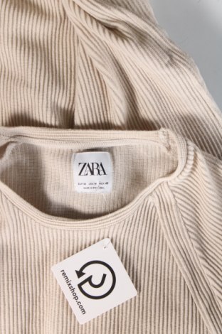 Ανδρικό t-shirt Zara, Μέγεθος M, Χρώμα  Μπέζ, Τιμή 10,41 €