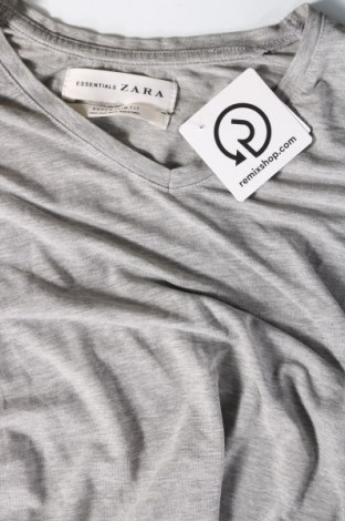 Ανδρικό t-shirt Zara, Μέγεθος M, Χρώμα Γκρί, Τιμή 8,00 €