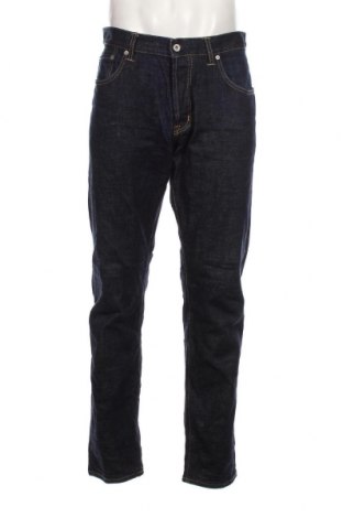 Męskie jeansy ASPHALTE, Rozmiar XL, Kolor Niebieski, Cena 175,12 zł