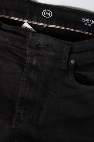 Мъжки дънки C&A, Размер XL, Цвят Черен, Цена 23,20 лв.