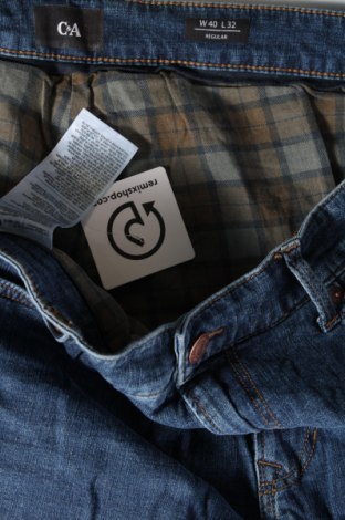 Pánske džínsy  C&A, Veľkosť XL, Farba Modrá, Cena  13,15 €