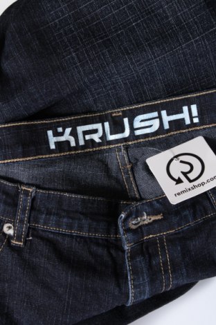 Ανδρικό τζίν Krush, Μέγεθος L, Χρώμα Μπλέ, Τιμή 7,18 €