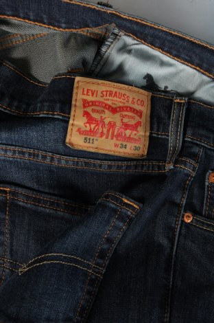 Мъжки дънки Levi's, Размер L, Цвят Син, Цена 94,60 лв.