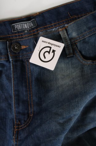 Pánske džínsy  Portonova, Veľkosť XL, Farba Modrá, Cena  13,15 €