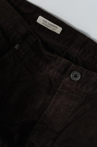 Pantaloni raiați de bărbați, Mărime XL, Culoare Maro, Preț 31,48 Lei