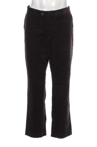 Pantaloni raiați de bărbați Atlant, Mărime L, Culoare Maro, Preț 38,16 Lei