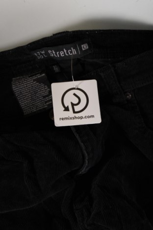 Pantaloni raiați de bărbați Canda, Mărime L, Culoare Negru, Preț 17,17 Lei