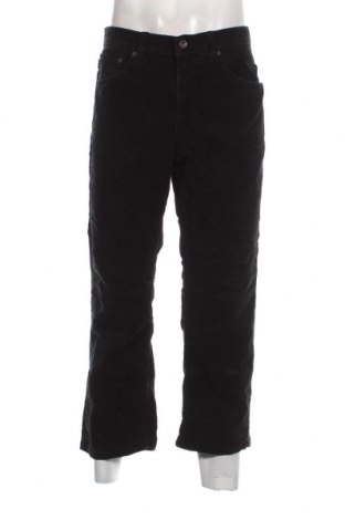 Pantaloni raiați de bărbați Canda, Mărime L, Culoare Negru, Preț 23,85 Lei