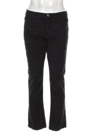 Ανδρικό κοτλέ παντελόνι Denim&Co., Μέγεθος L, Χρώμα Μαύρο, Τιμή 3,23 €