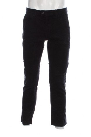 Ανδρικό κοτλέ παντελόνι Dressmann, Μέγεθος M, Χρώμα Μπλέ, Τιμή 3,80 €