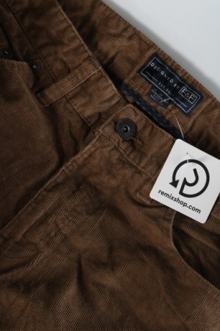 Pantaloni raiați de bărbați F&F, Mărime M, Culoare Maro, Preț 23,85 Lei