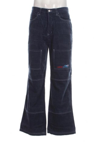 Pantaloni raiați de bărbați Kanabeach, Mărime L, Culoare Albastru, Preț 53,27 Lei