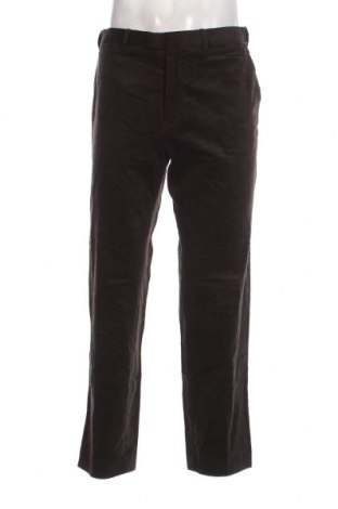 Pantaloni raiați de bărbați Marks & Spencer, Mărime L, Culoare Verde, Preț 88,82 Lei
