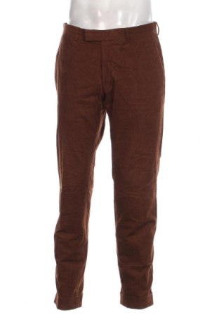 Pantaloni raiați de bărbați Oscar Jacobson, Mărime L, Culoare Maro, Preț 148,72 Lei