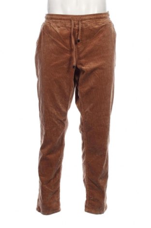 Pantaloni raiați de bărbați Red Button, Mărime L, Culoare Maro, Preț 47,20 Lei