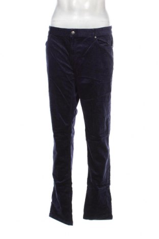 Pantaloni raiați de bărbați United Colors Of Benetton, Mărime XL, Culoare Albastru, Preț 53,95 Lei
