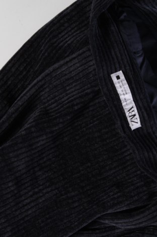 Ανδρικό κοτλέ παντελόνι Zara, Μέγεθος L, Χρώμα Μπλέ, Τιμή 3,34 €