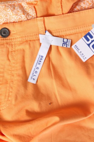 Ανδρικό κοντό παντελόνι Brax, Μέγεθος L, Χρώμα Πορτοκαλί, Τιμή 47,94 €