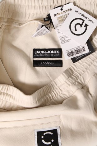 Męskie szorty Core By Jack & Jones, Rozmiar M, Kolor Beżowy, Cena 165,26 zł