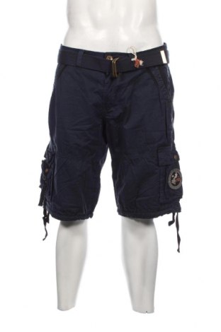 Pantaloni scurți de bărbați Geographical Norway, Mărime L, Culoare Albastru, Preț 397,21 Lei