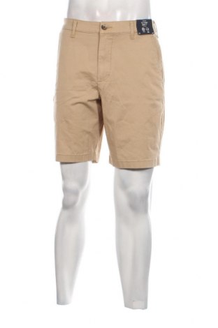 Мъжки къс панталон Hollister, Размер L, Цвят Бежов, Цена 62,00 лв.