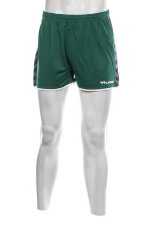 Ανδρικό κοντό παντελόνι Hummel, Μέγεθος M, Χρώμα Πράσινο, Τιμή 14,44 €