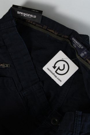 Ανδρικό κοντό παντελόνι Springfield, Μέγεθος M, Χρώμα Μπλέ, Τιμή 12,78 €