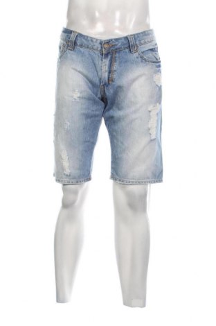 Ανδρικό κοντό παντελόνι Terranova, Μέγεθος L, Χρώμα Μπλέ, Τιμή 7,67 €