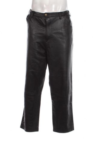 Ανδρικό δερμάτινο παντελόνι, Μέγεθος XXL, Χρώμα Μαύρο, Τιμή 42,90 €