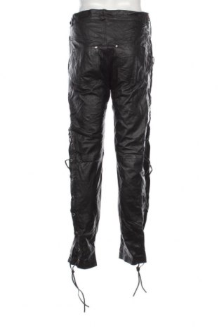 Ανδρικό δερμάτινο παντελόνι, Μέγεθος L, Χρώμα Μαύρο, Τιμή 26,48 €