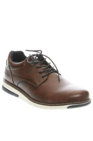 Мъжки обувки Tom Tailor, Размер 40, Цвят Кафяв, Цена 48,60 лв.