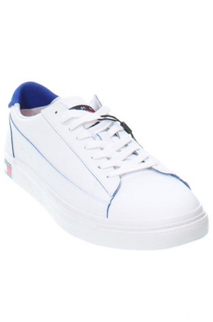 Мъжки обувки Tommy Jeans, Размер 44, Цвят Бял, Цена 152,10 лв.