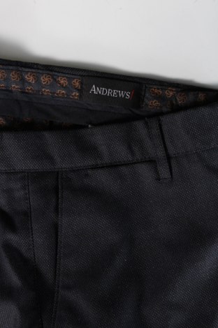 Pantaloni de bărbați Andrews, Mărime M, Culoare Albastru, Preț 50,20 Lei