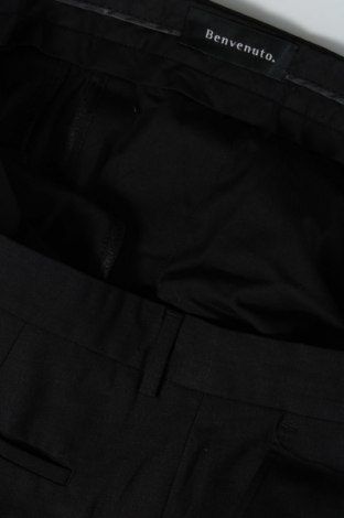 Мъжки панталон Benvenuto, Размер L, Цвят Черен, Цена 24,80 лв.